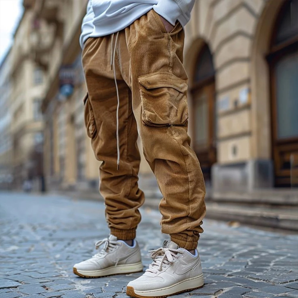 Pantalones jogger de pana Hype