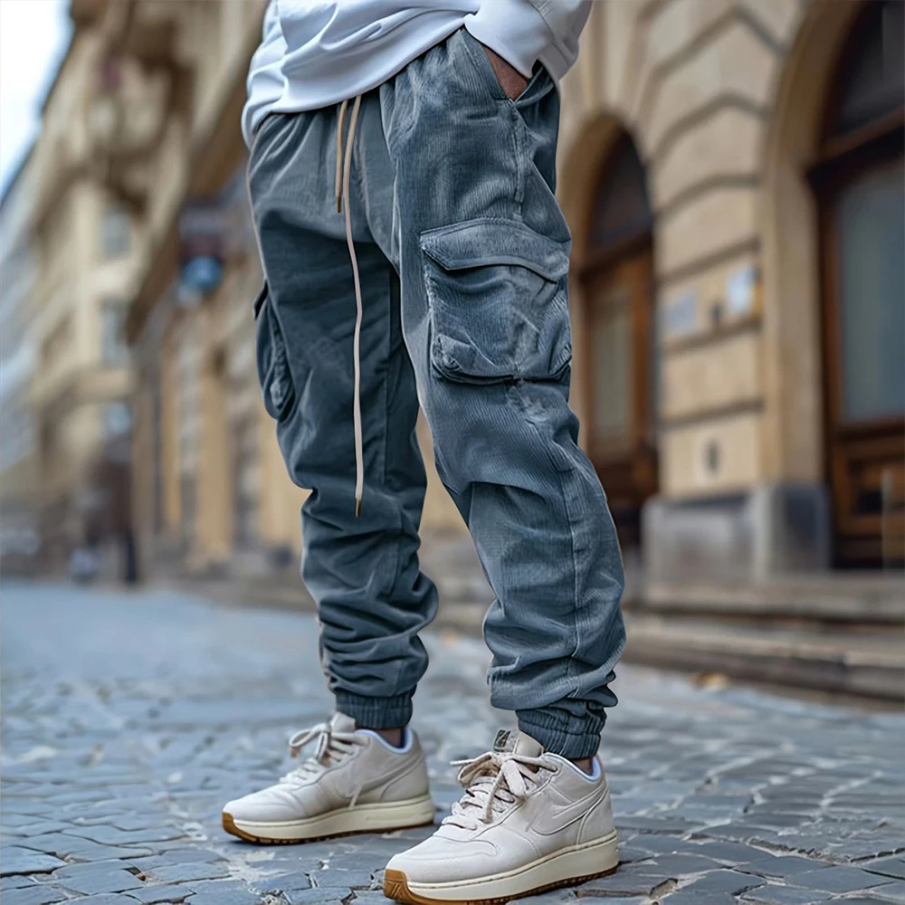 Pantalones jogger de pana Hype