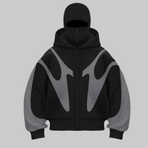 Sudadera con capucha tipo balaclava Phantom