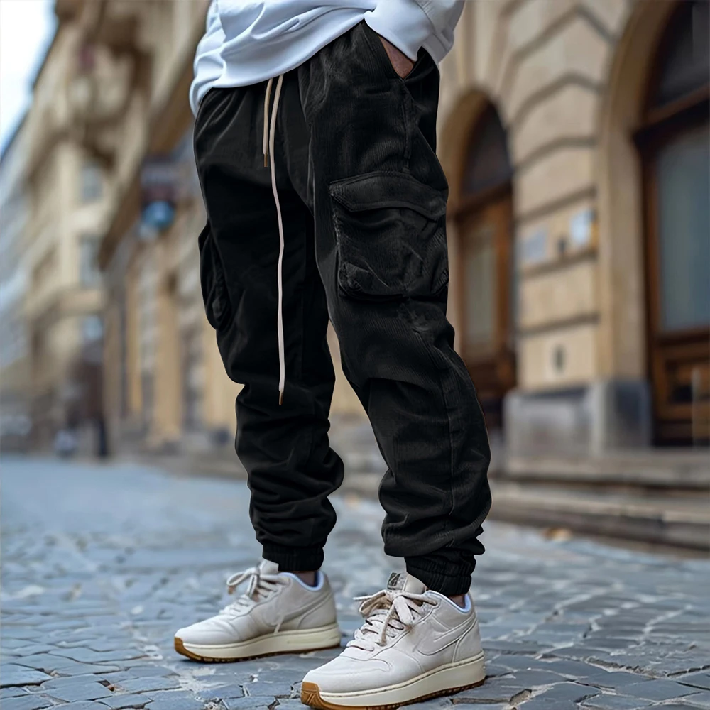 Pantalones jogger de pana Hype