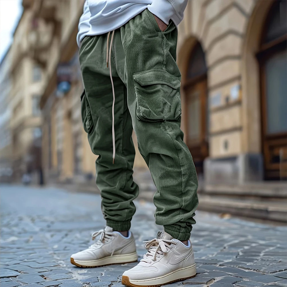 Pantalones jogger de pana Hype