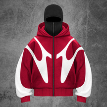 Sudadera con capucha tipo balaclava Phantom