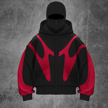 Sudadera con capucha tipo balaclava Phantom