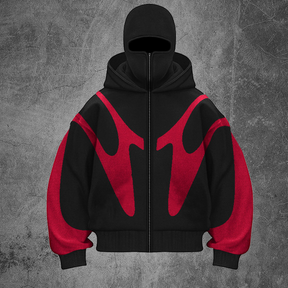 Sudadera con capucha tipo balaclava Phantom