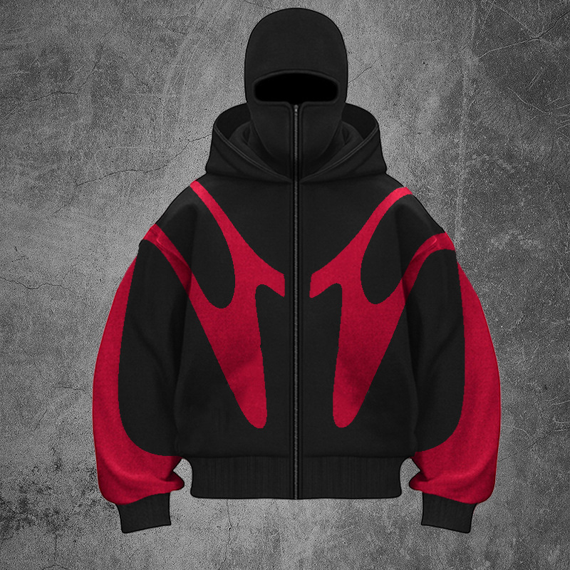 Sudadera con capucha tipo balaclava Phantom