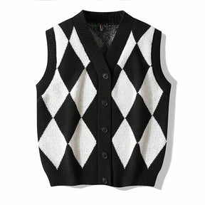 Chaleco de lana Oxford Argyle