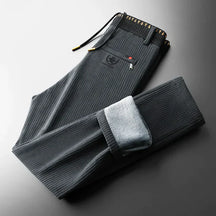 Pantalones de pana premium forrados de vellón Romero