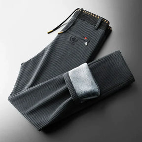 Pantalones de pana premium forrados de vellón Romero