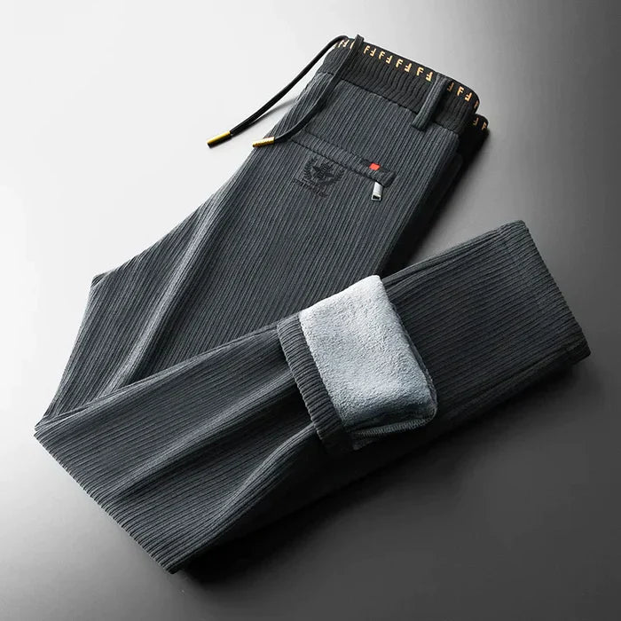 Pantalones de pana premium forrados de vellón Romero