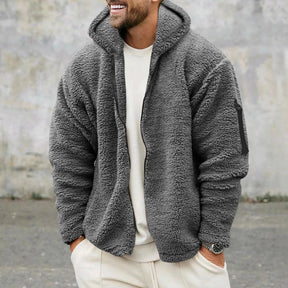 Sudadera con capucha de felpa francesa