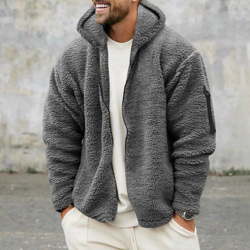 Sudadera con capucha de felpa francesa