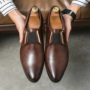 Zapatos de vestir de cuero genuino Salvatore