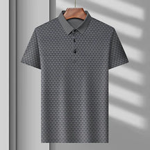 Camisa polo de seda de hielo premium Ridge