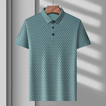 Camisa polo de seda de hielo premium Ridge