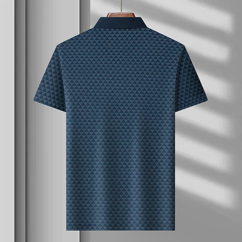 Camisa polo de seda de hielo premium Ridge