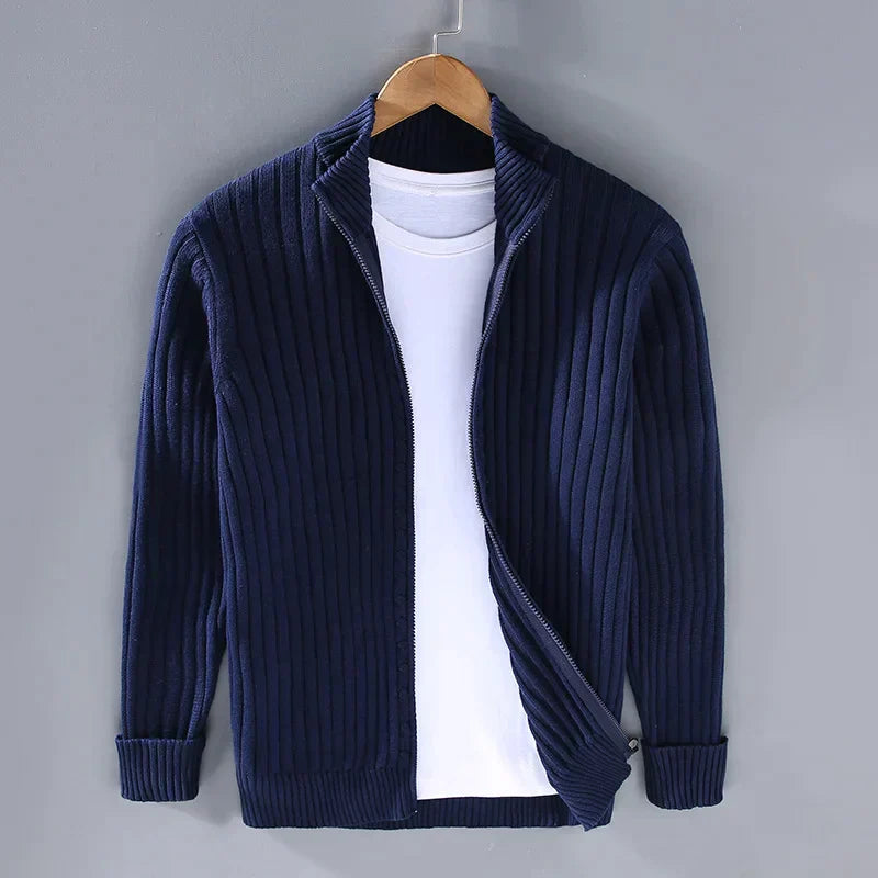 Cardigan con cremallera Damien Merino