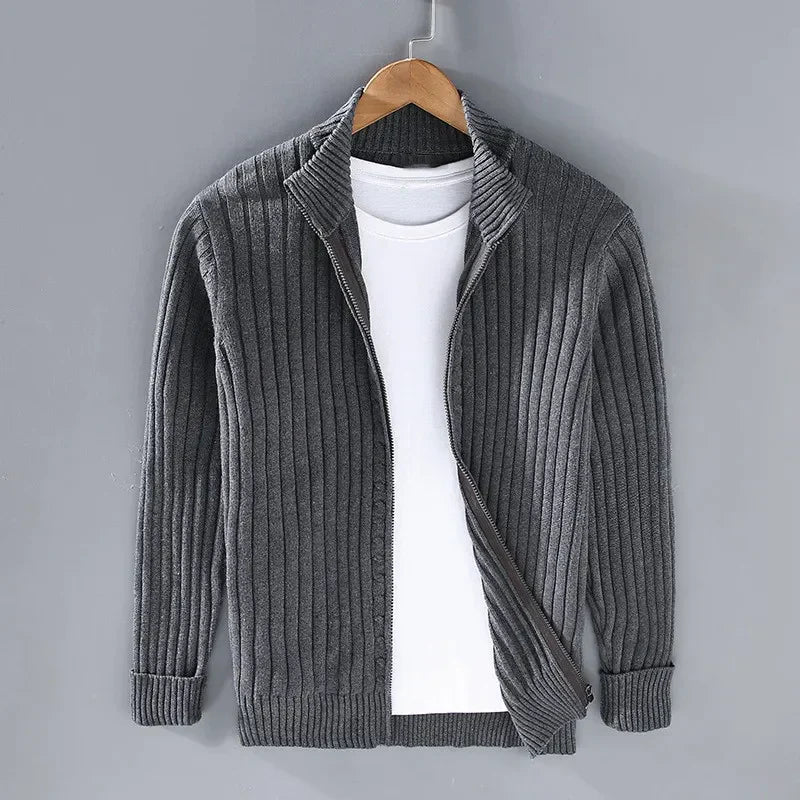 Cardigan con cremallera Damien Merino