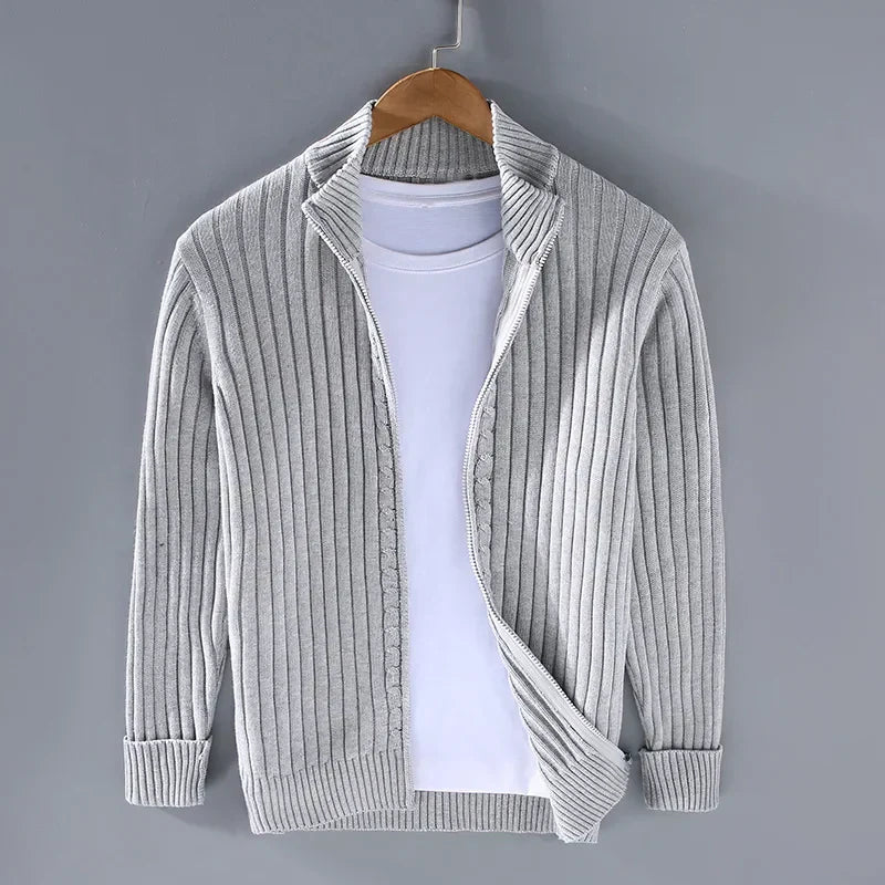 Cardigan con cremallera Damien Merino