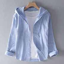 Sudadera con capucha de lino Maverick