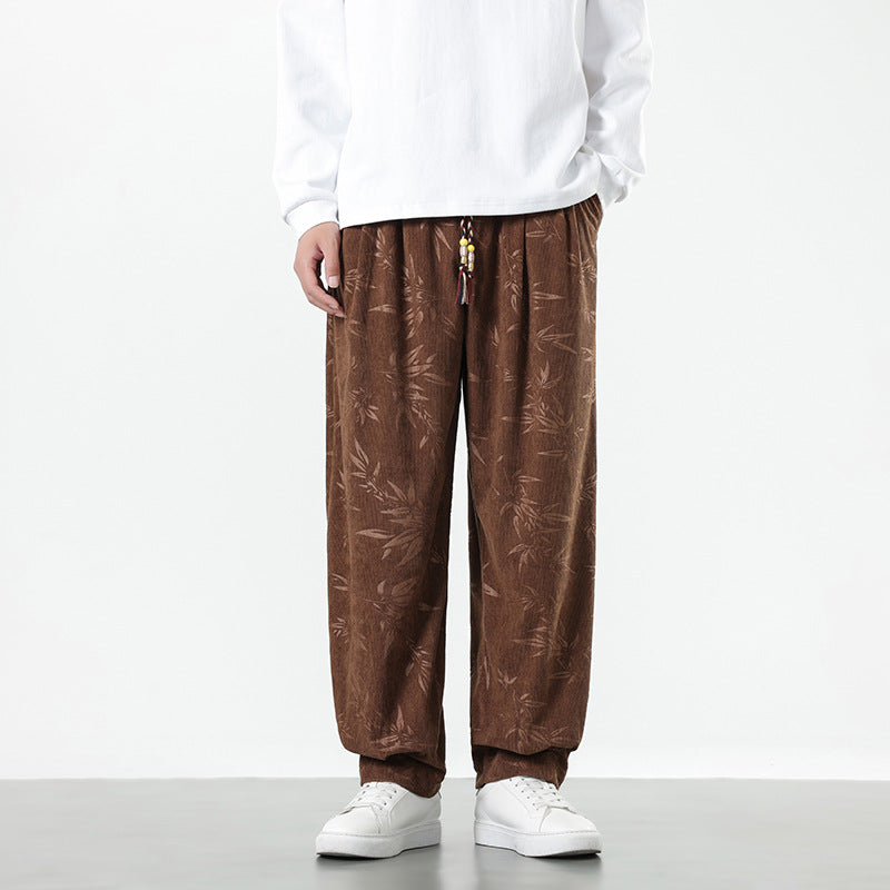 Pantalones de pana relajados TropicFlow