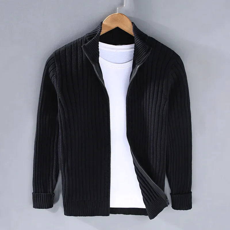 Cardigan con cremallera Damien Merino