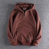 Sudadera con cremallera en cuartos de Hype