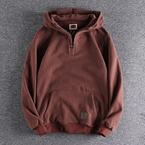 Sudadera con cremallera en cuartos de Hype