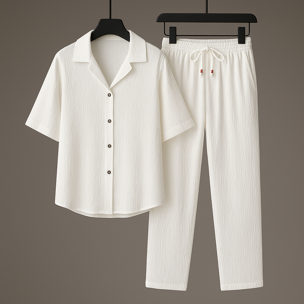 Conjunto de Verano Arrugado