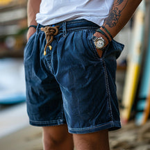 Pantalones cortos de lino vintage Lumiere